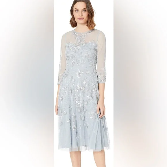 light blue adrianna papell dresses Simple Mermaid Off the Shoulder Light Pink Long Bridesmaid Dresses Sky Blue / 18 main image 1